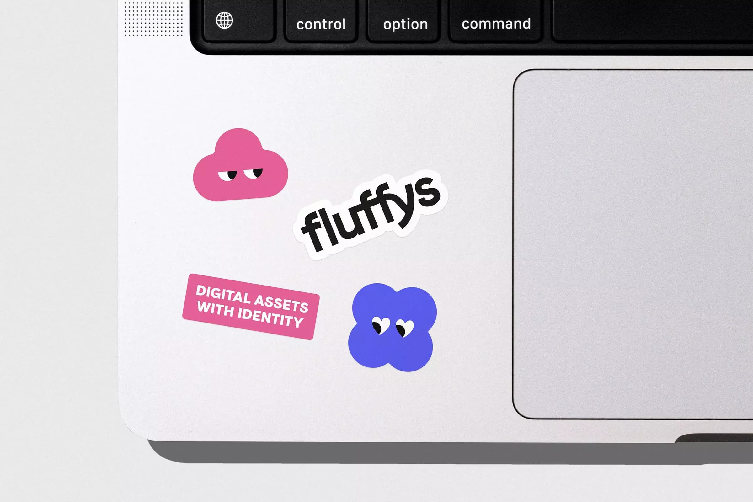 Picture of MacBook Sticker Mockup